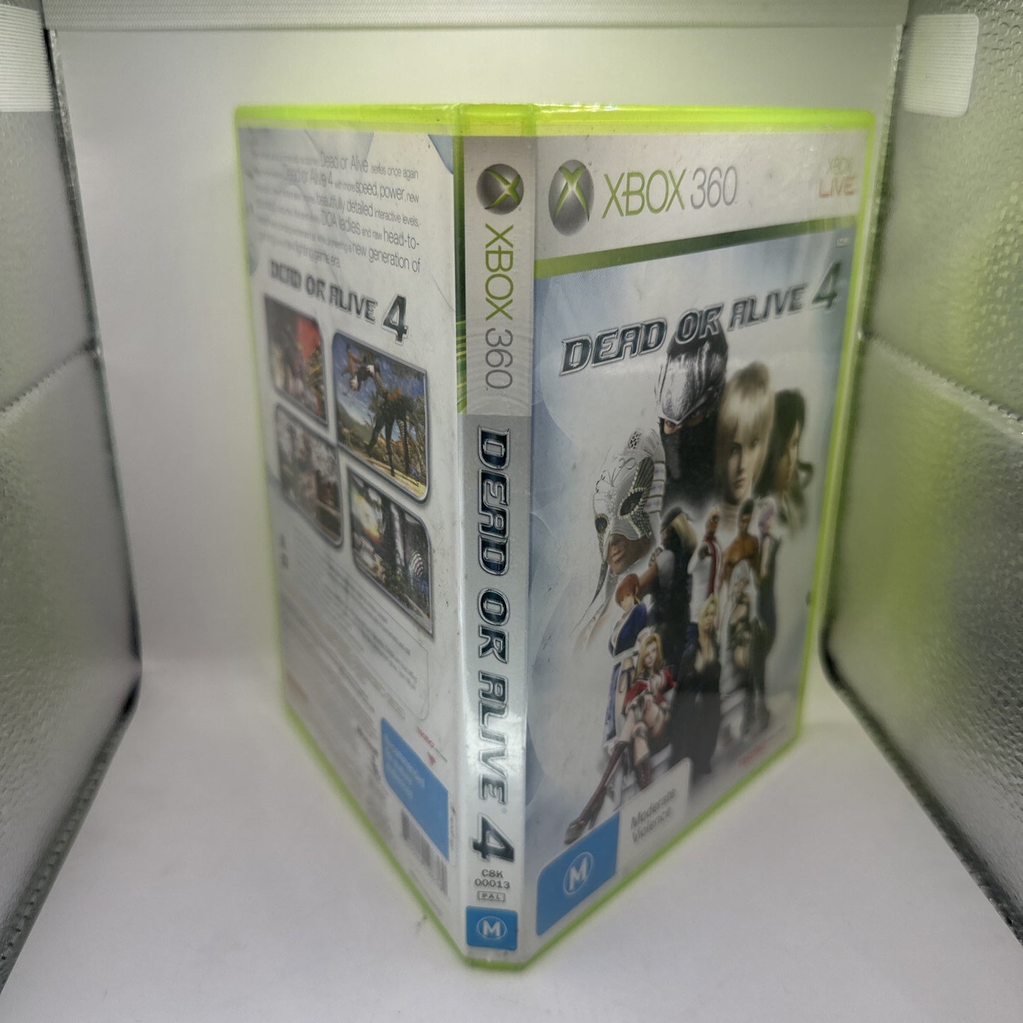 Dead Or Alive 4 • Xbox 360 Game (2005) PAL AUS • Fighting • Tecmo