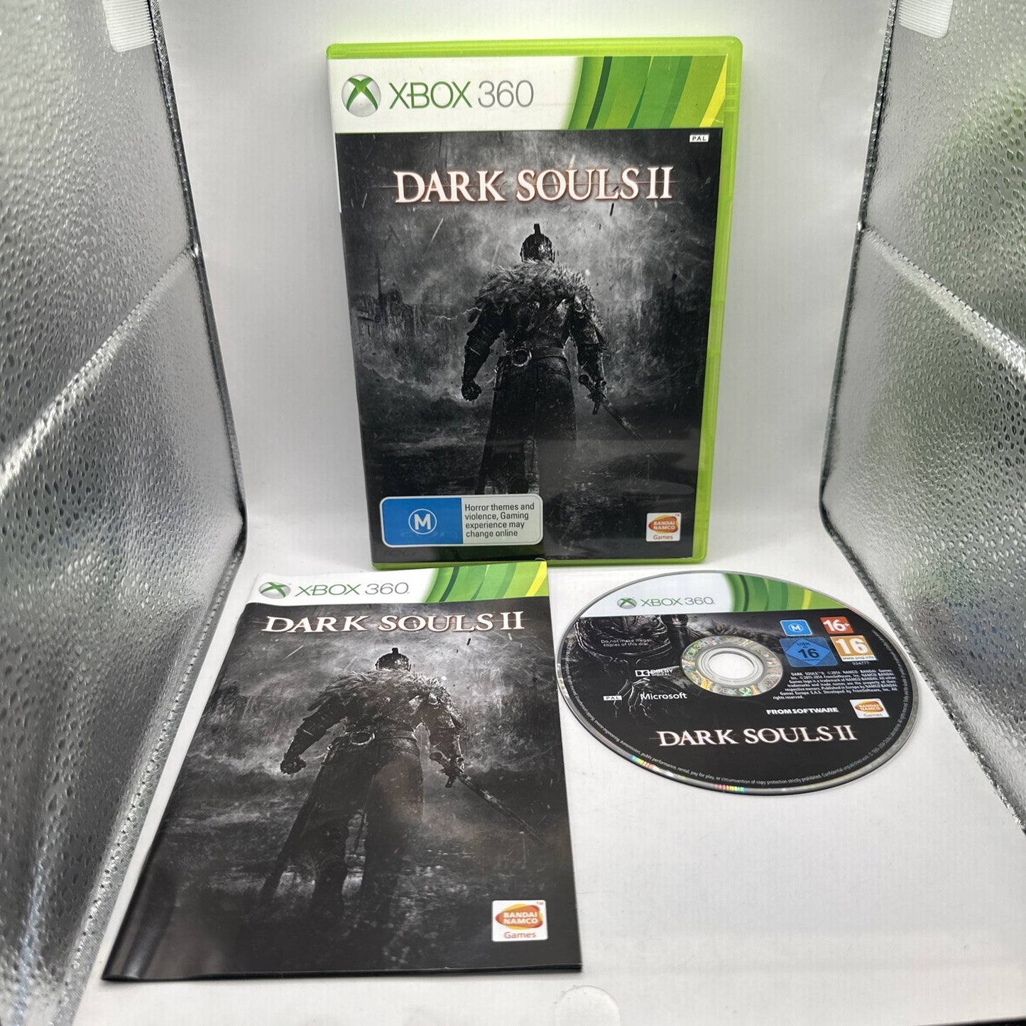 Dark Souls II 2 • Xbox 360 Game + Manual (2014) PAL AUS • Complete CIB