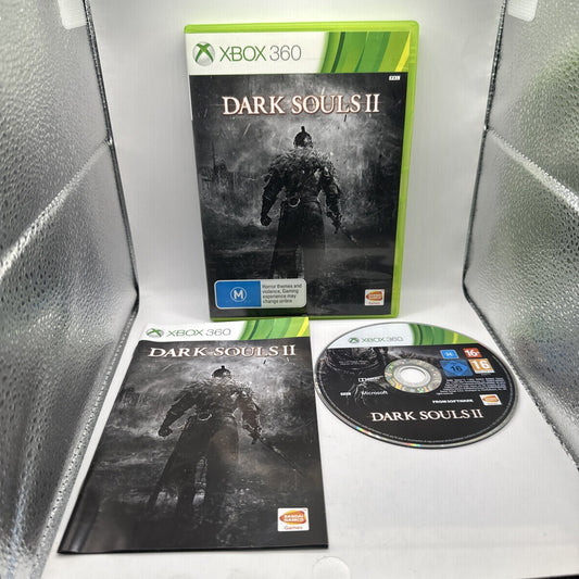 Dark Souls II 2 • Xbox 360 Game + Manual (2014) PAL AUS • Complete CIB