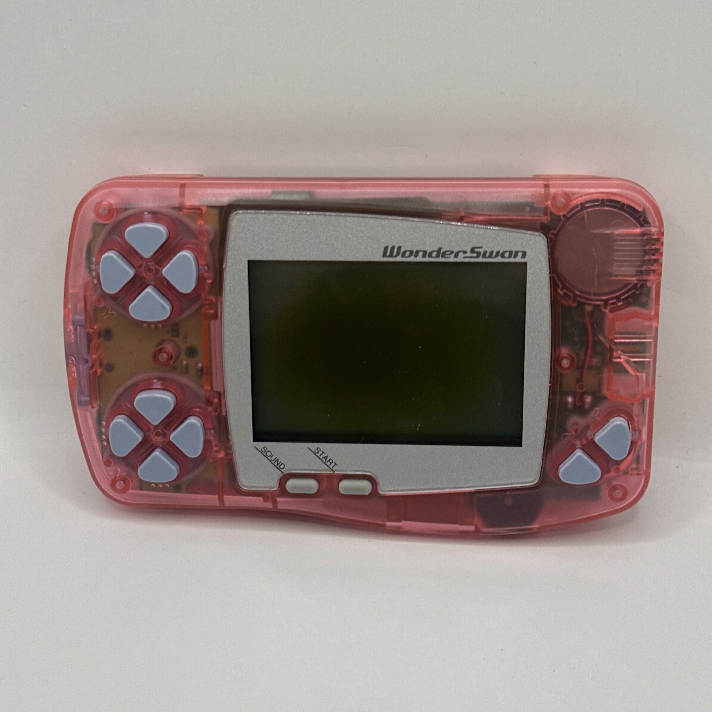 Bandai WonderSwan Console ‘Clear Skeleton Pink’ • Aussie Seller Japanese Import