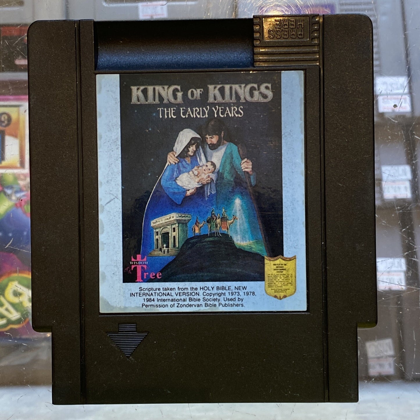 King of Kings: The Early Years Nintendo NES Game • Wisdom Tree • USA Import