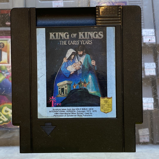 King of Kings: The Early Years Nintendo NES Game • Wisdom Tree • USA Import