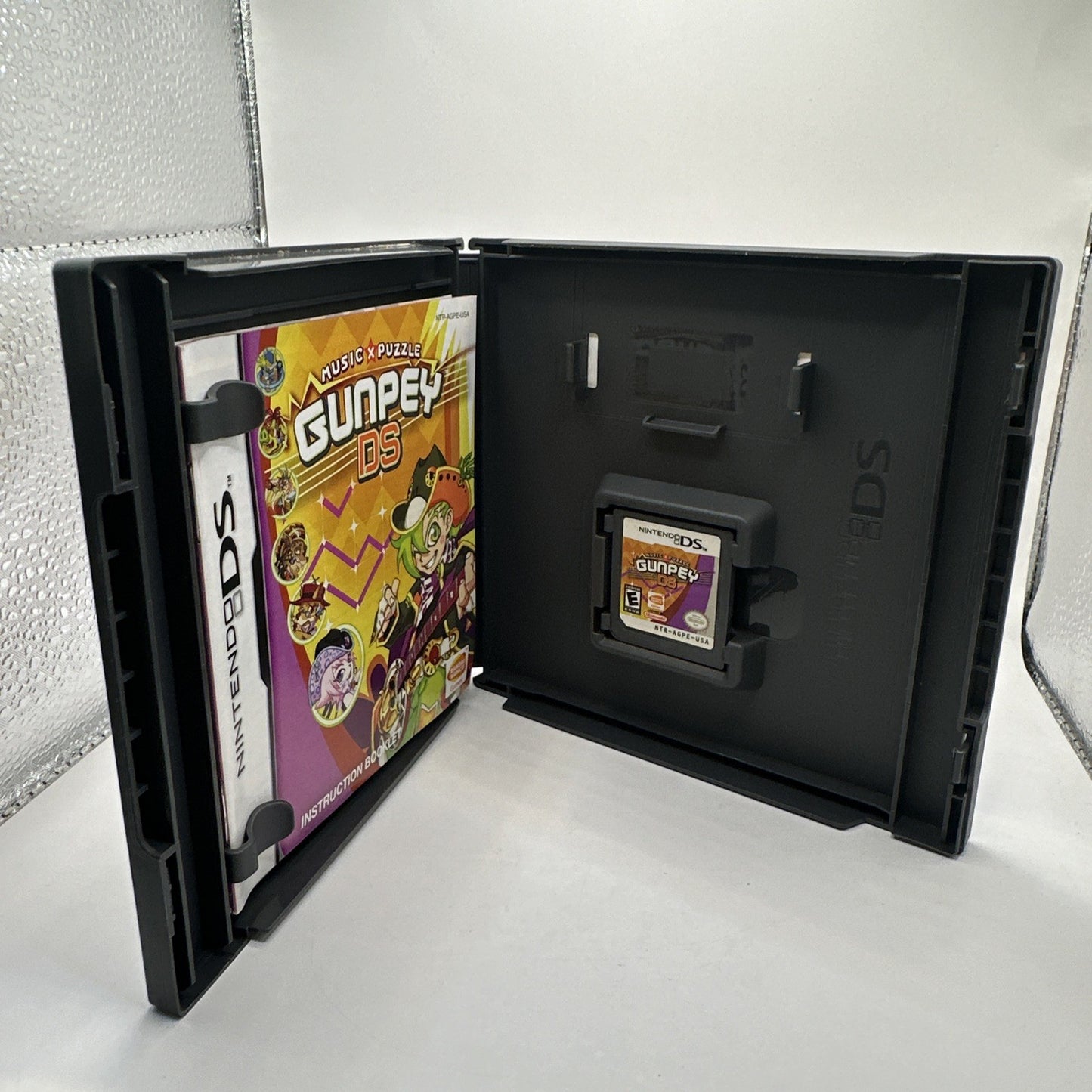 Gunpey DS • Nintendo DS Game + Manual (2006) Complete • Music X Puzzle • Bandai