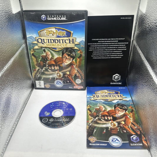 Harry Potter: Quidditch World Cup • Nintendo GameCube Game + Manual (2003) PAL