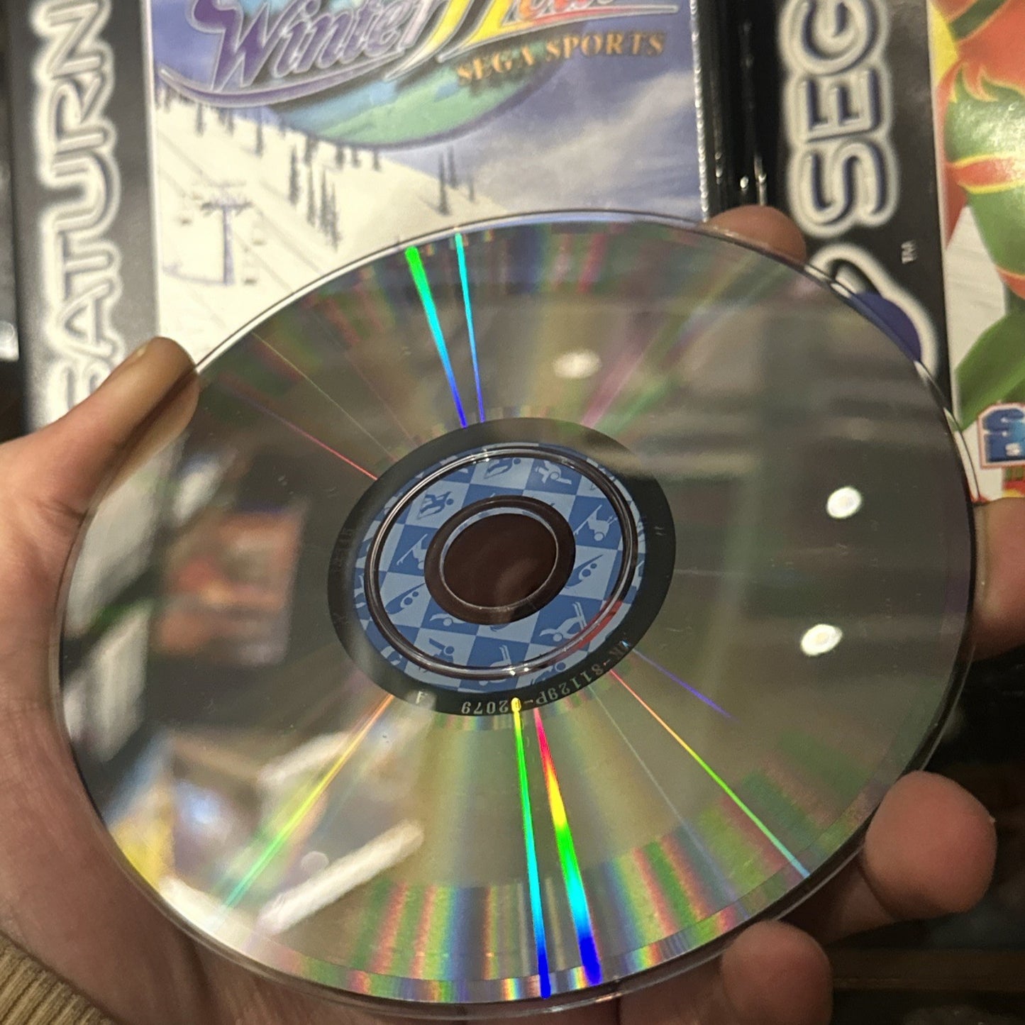 Winter Heat Sega Sports • Sega Saturn Game + Manual (1997) PAL • Complete CIB