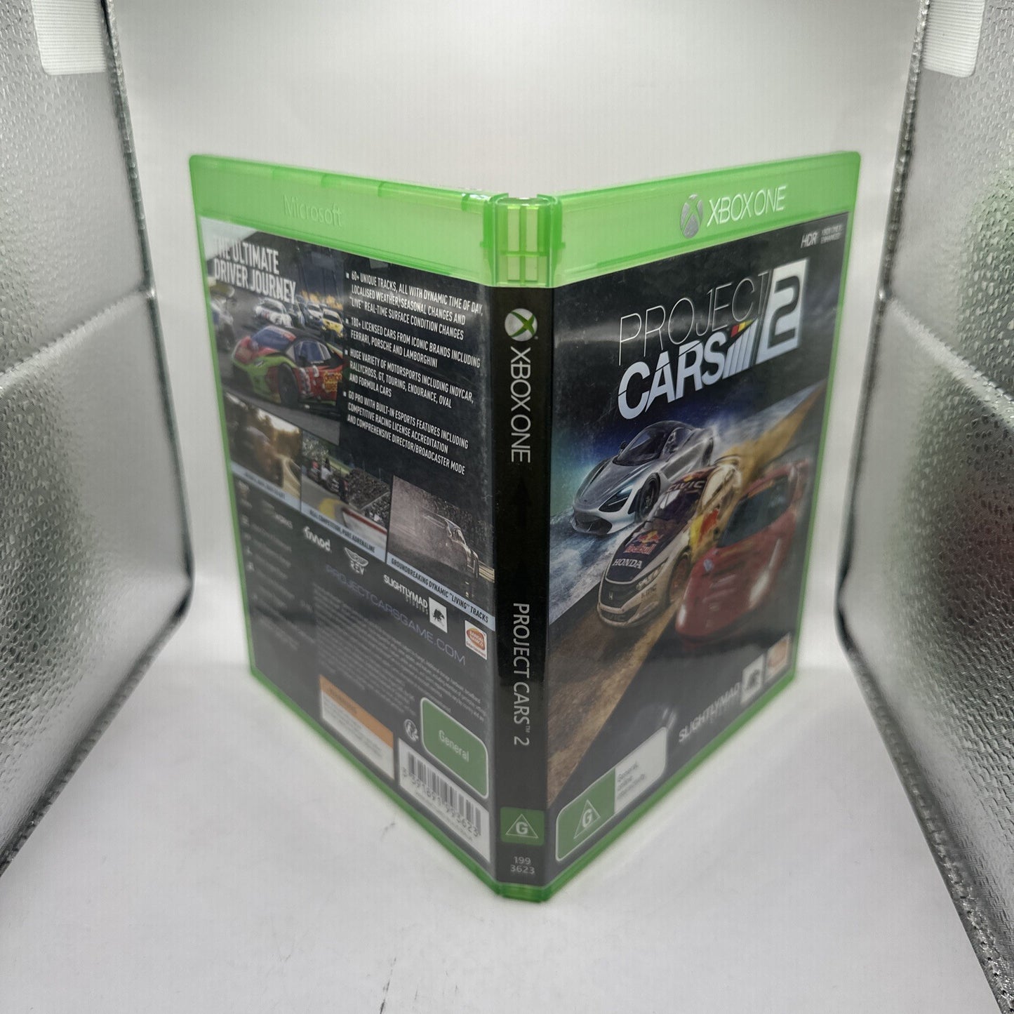 Project Cars 2 • Xbox One Game (2017) Complete CIB • PAL AUS • Car Racing