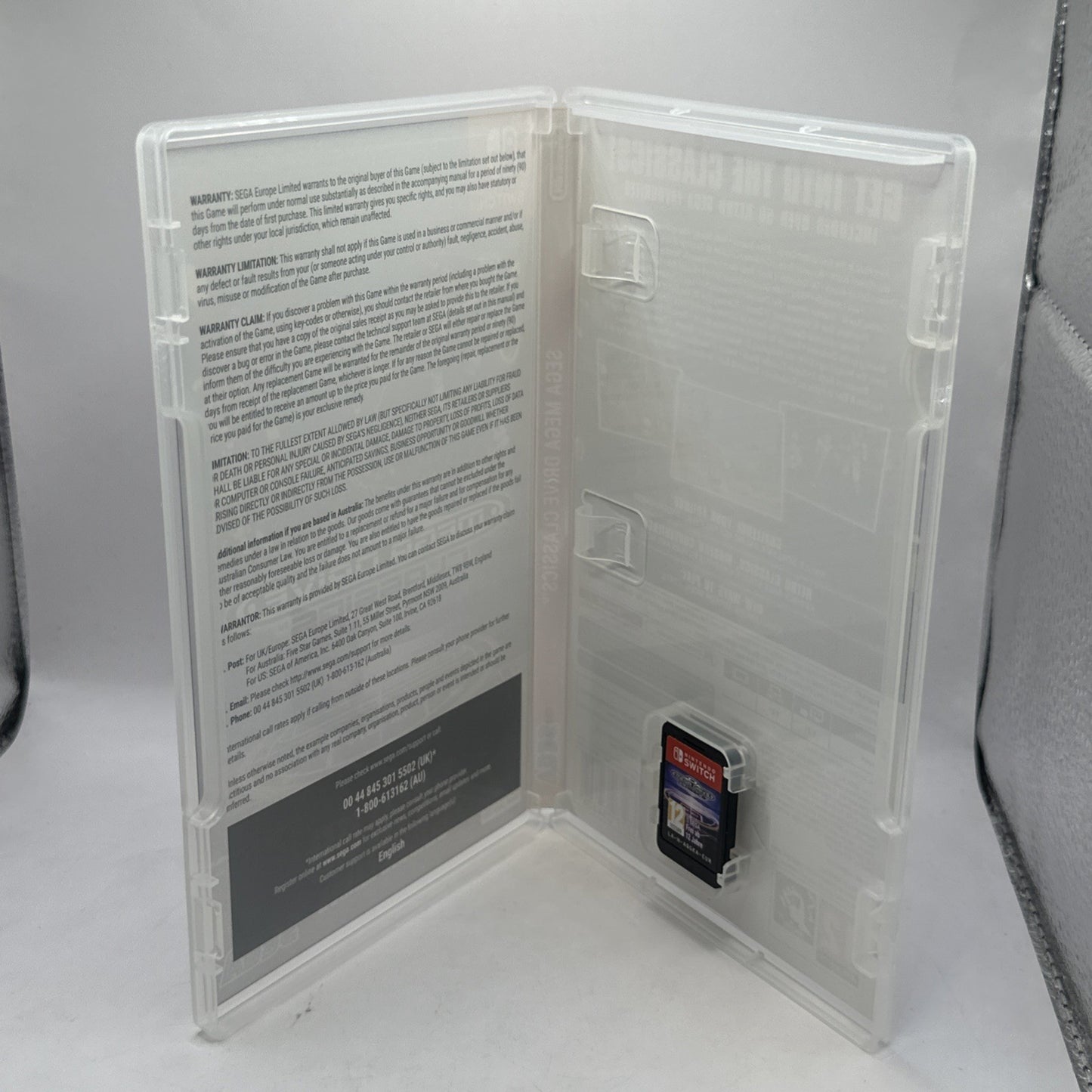 SEGA Mega Drive Classics • Nintendo Switch Game (2018)