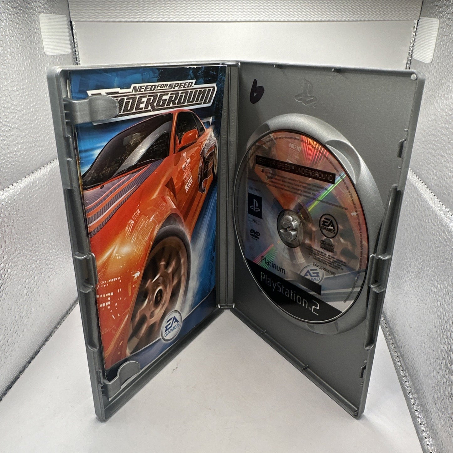 Need For Speed Underground • PlayStation 2 PS2 + Manual (2003) PAL • Car Racing