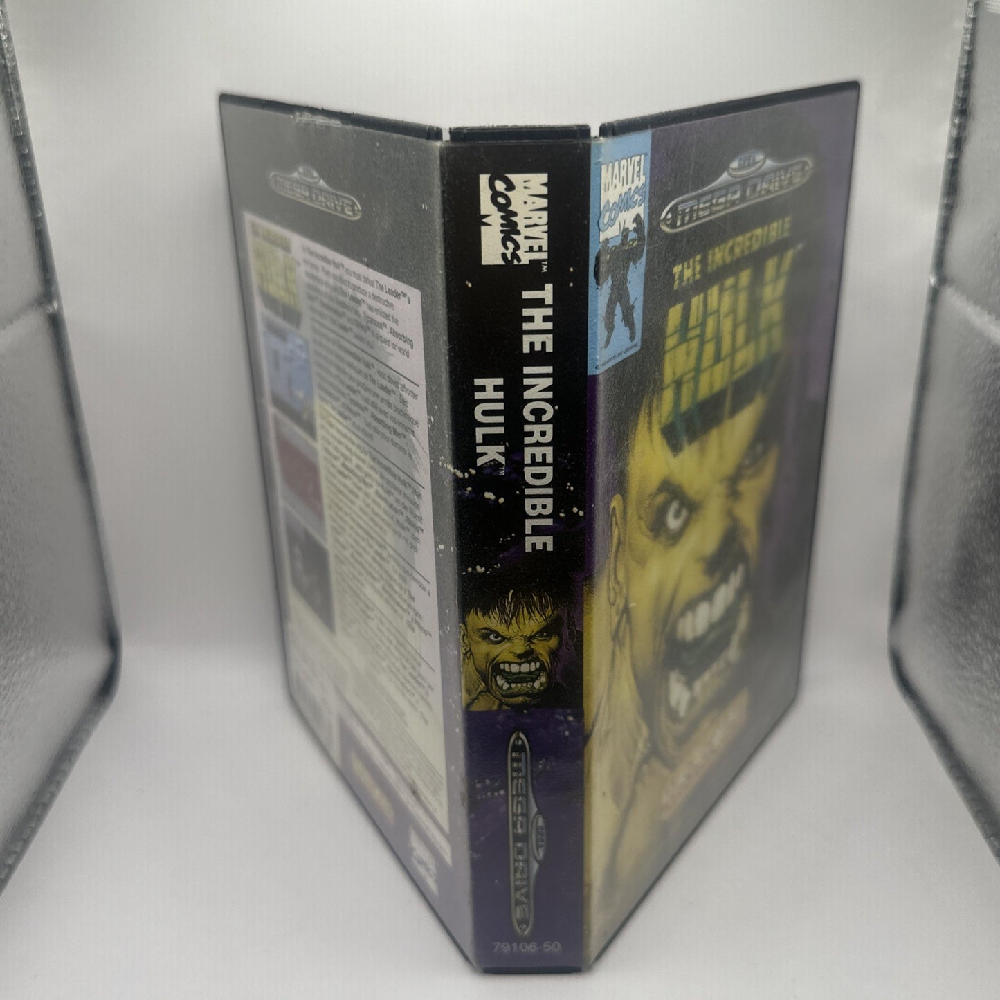 The Incredible Hulk • Sega Mega Drive Game (1994) PAL • Marvel