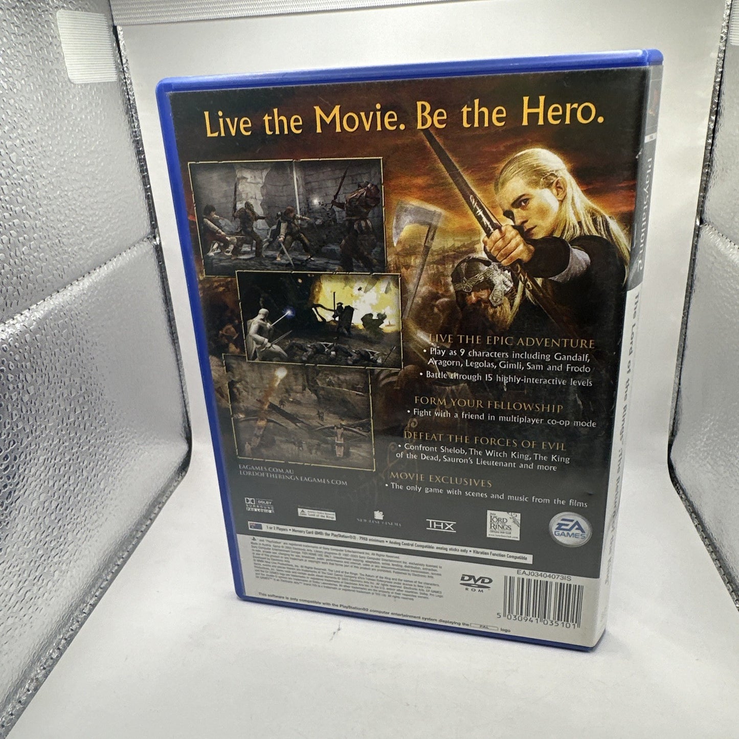 Lord of The Rings: The Return of The King • PlayStation 2 PS2 + Manual • PAL AUS
