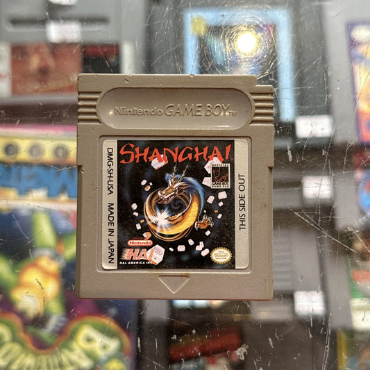 SHANGHAI • Nintendo Gameboy Game (1989) Cartridge Only • Mah-Jong