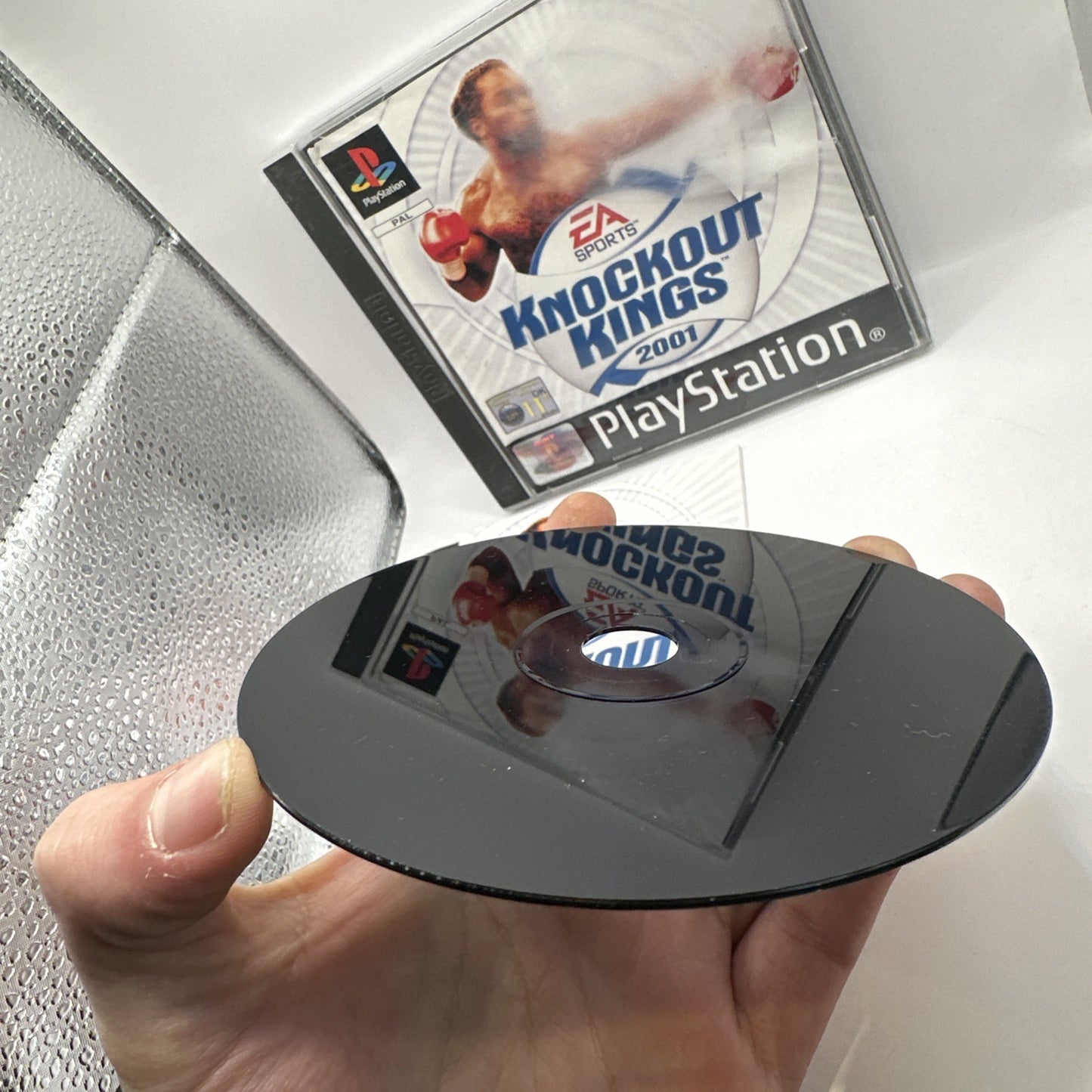 Knockout Kings 2001 • PlayStation 1 PS1 Game + Manual Complete EA Sports Boxing