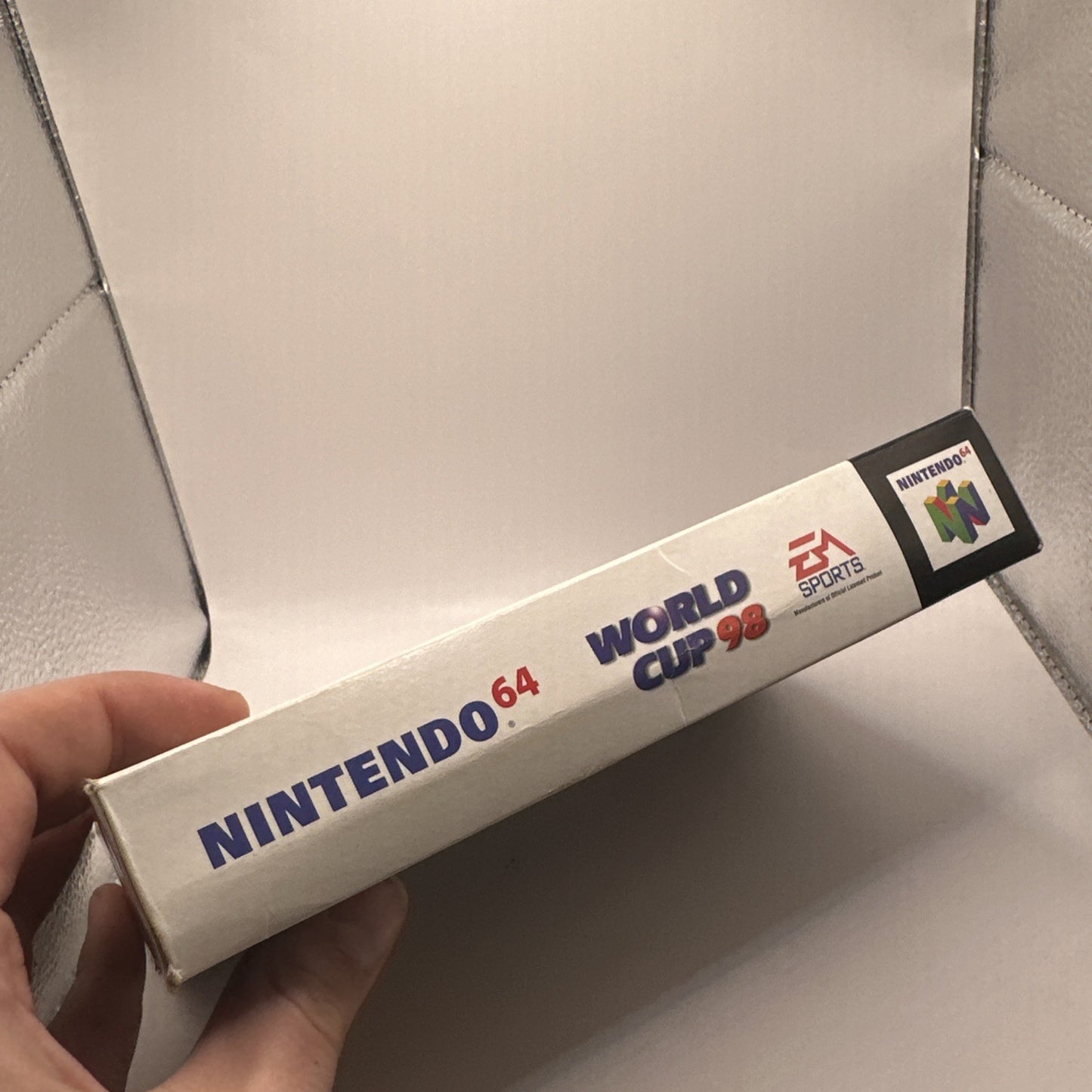 World Cup 98 • Nintendo 64 N64 Game + Box & Manual (1998) Boxed Complete • FIFA