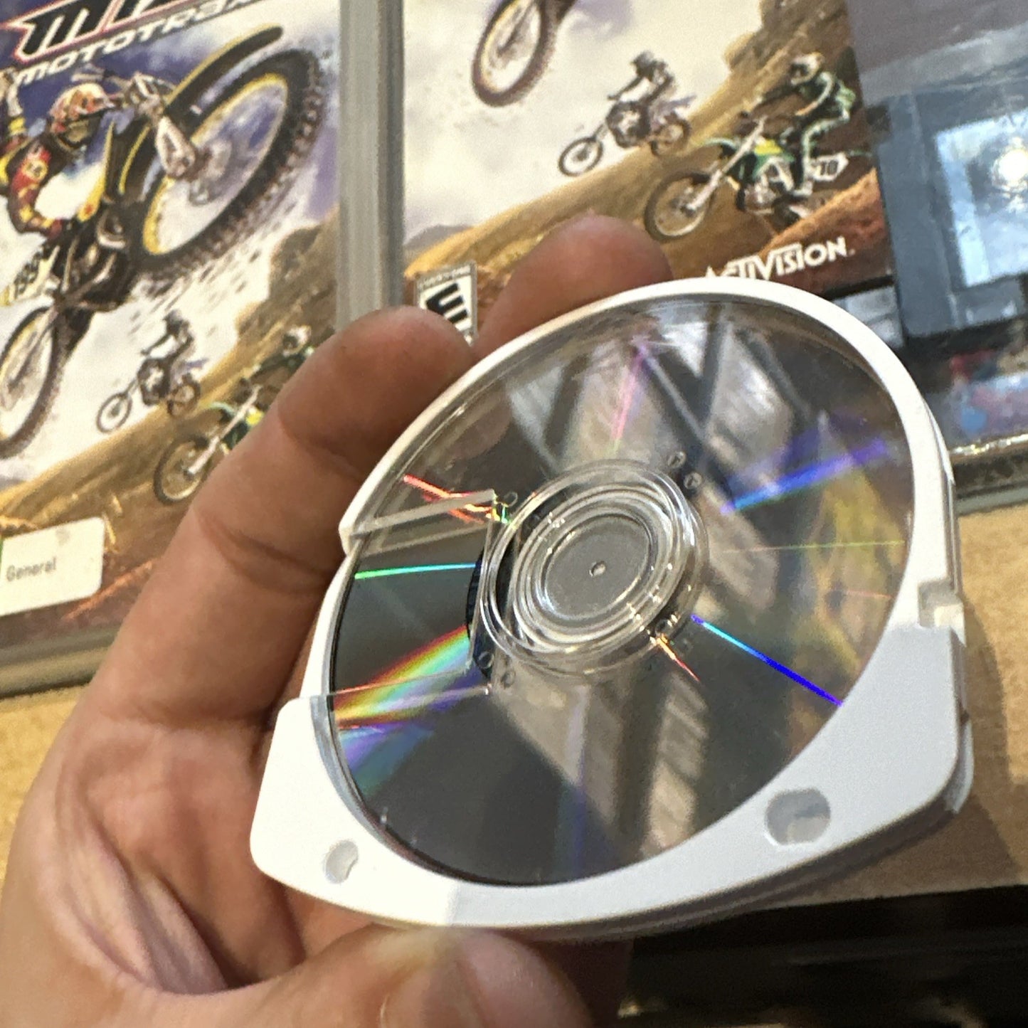 MTX Morotrax • Sony PSP PlayStation Portable Game + Manual (2006) Motocross CIB