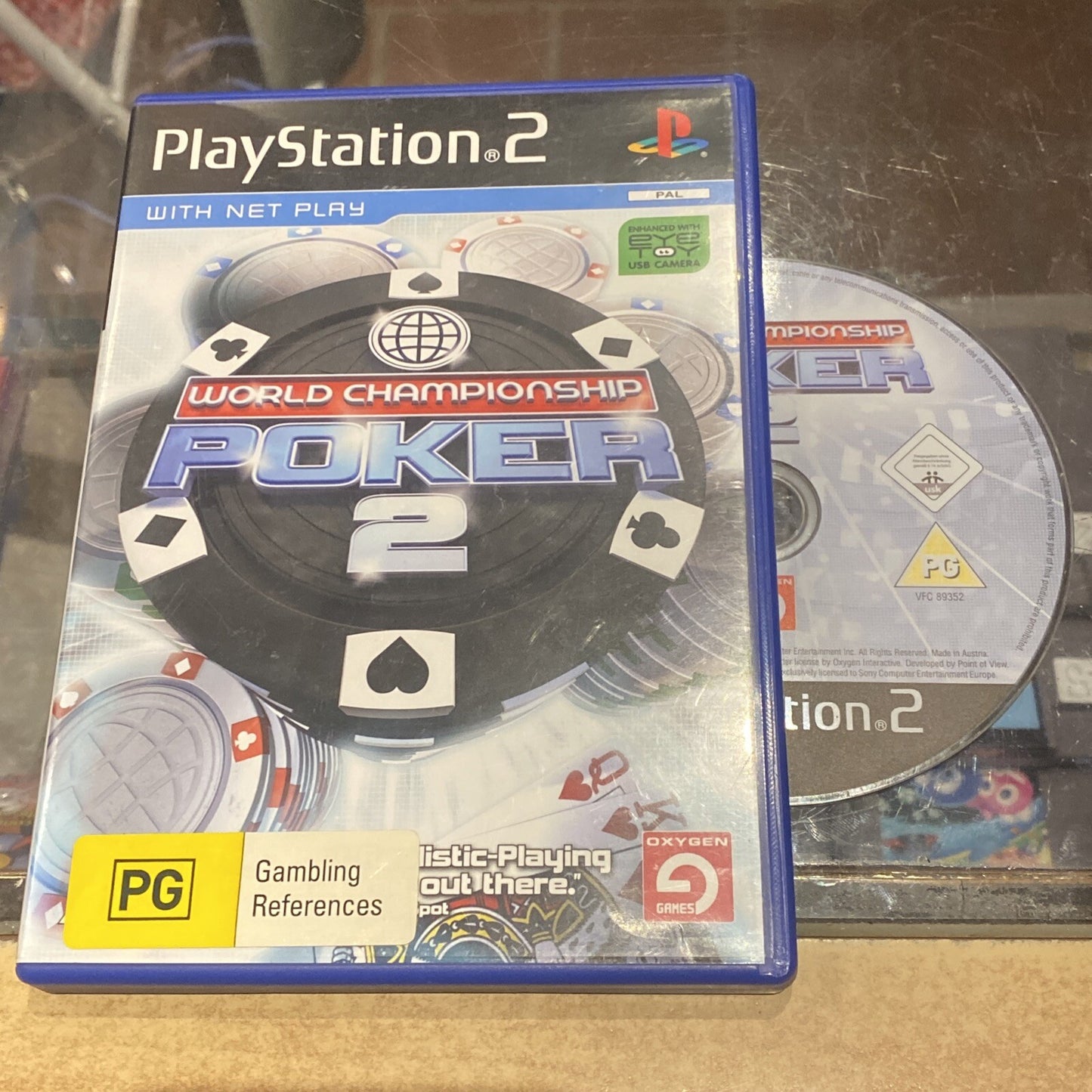 World Championship Poker 2 PS2 Game PAL (2006) PlayStation 2 Gambling Games