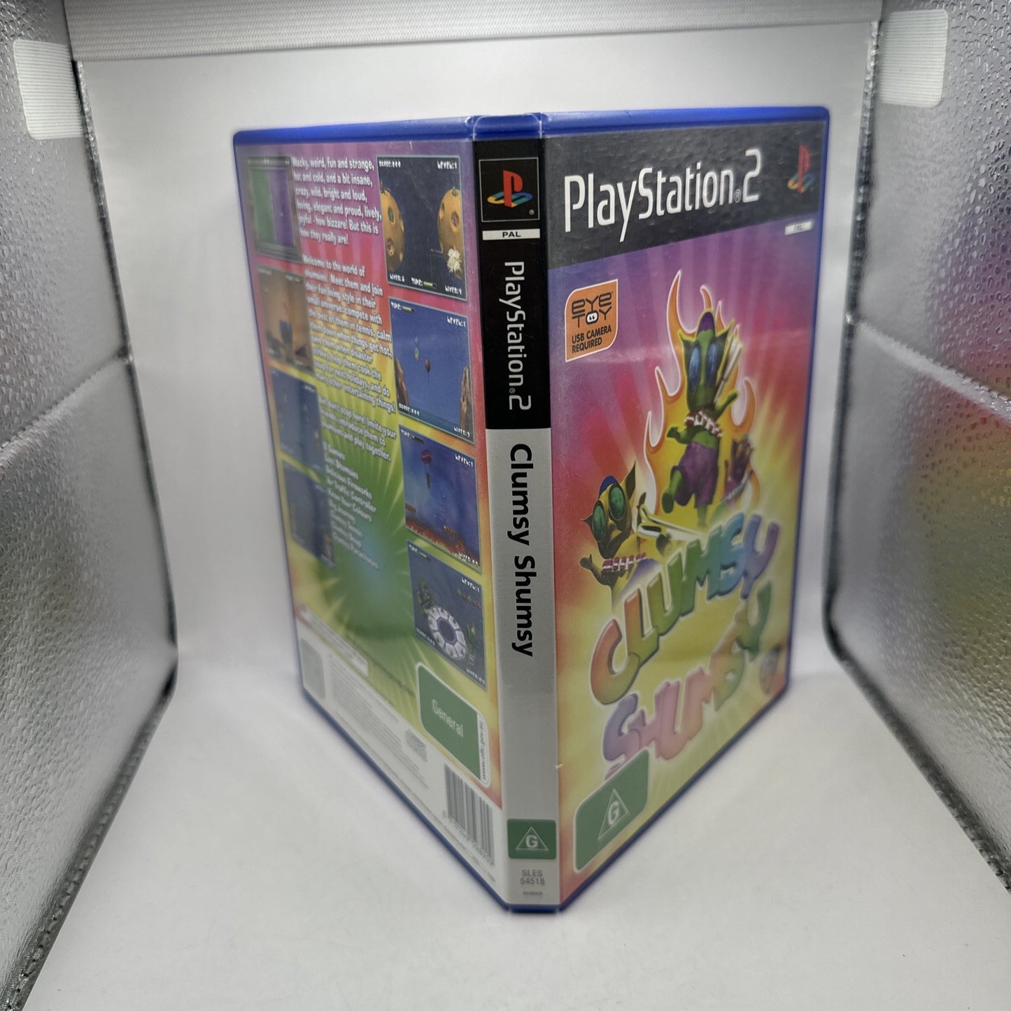 CLUMSY SHUMSY • PlayStation 2 PS2 + Manual (2006) PAL Complete • Phoenix Games