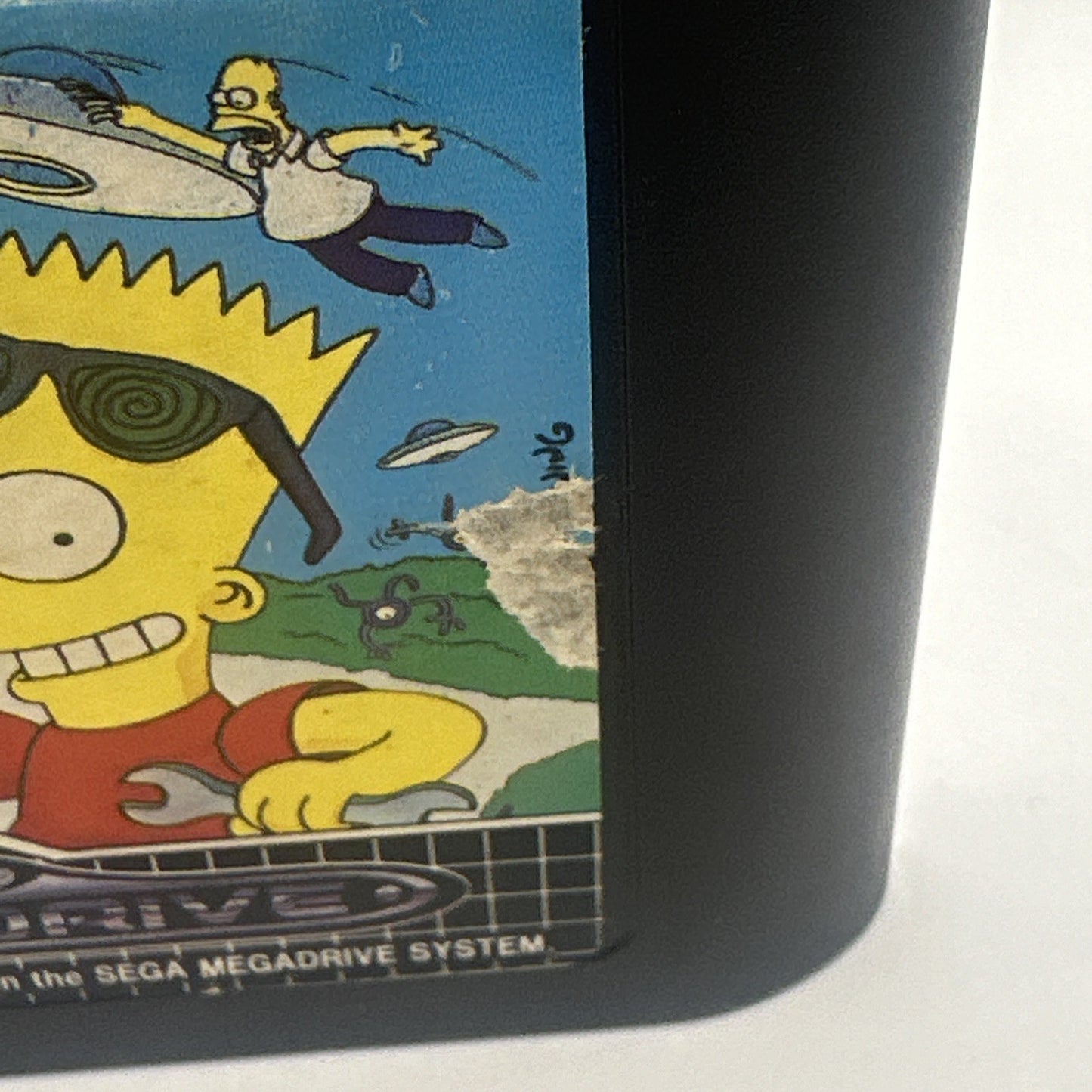 The Simpsons Bart VS The Space Mutants • Sega Mega Drive Game (1992) PAL Acclaim