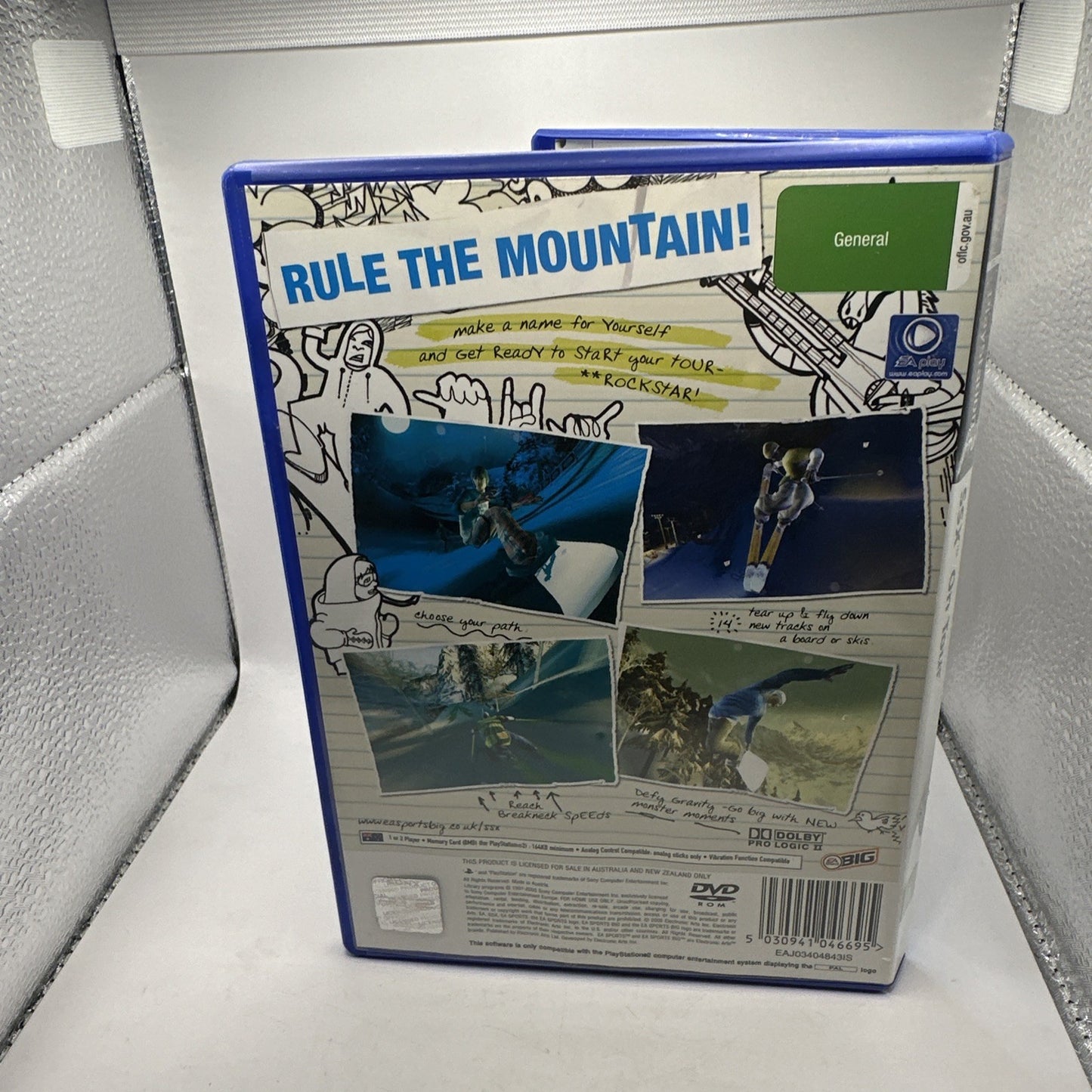 SSX on Tour • PlayStation 2 PS2 Game + Manual (2005) PAL AUS • Snowboarding Ski