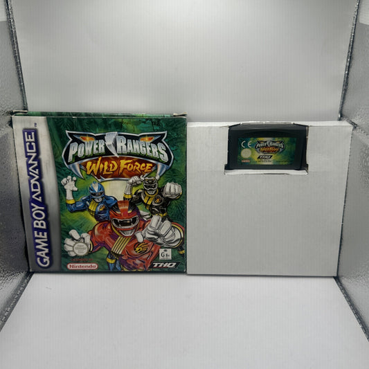 Power Rangers: Wild Force • Game Boy Advance GBA + Box (2002) PAL AUS • Boxed