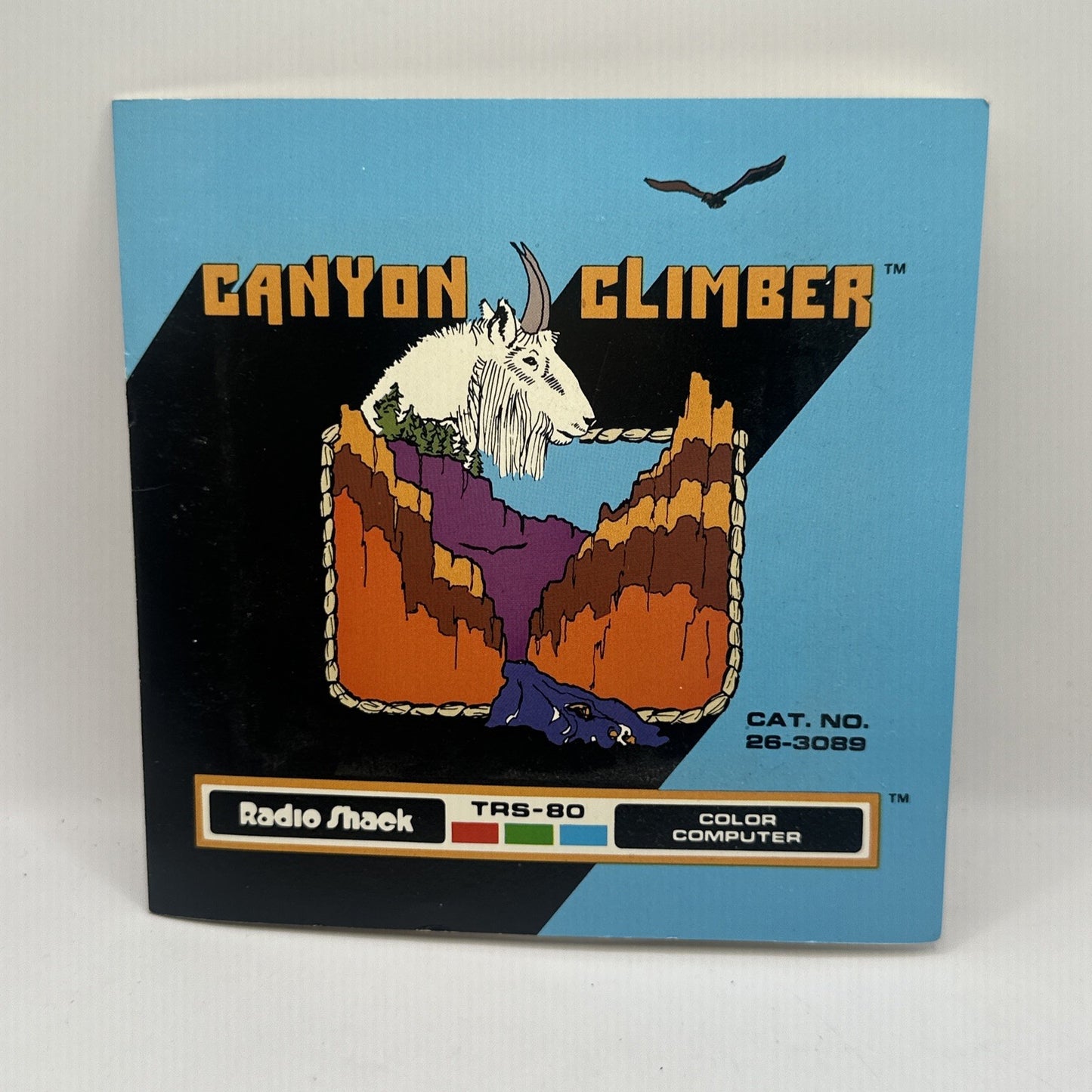Canyon Climber • Tandy TRS-80 Game In Box + Manual (1982) PAL AUS Complete Boxed