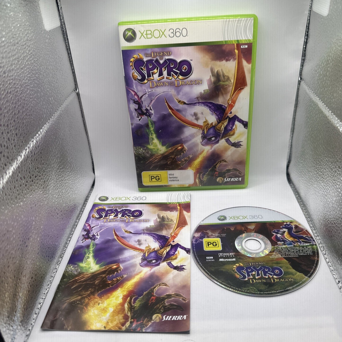 The Legend Of Spyro: Dawn Of The Dragon • Xbox 360 Game + Manual (2008) AUS PAL