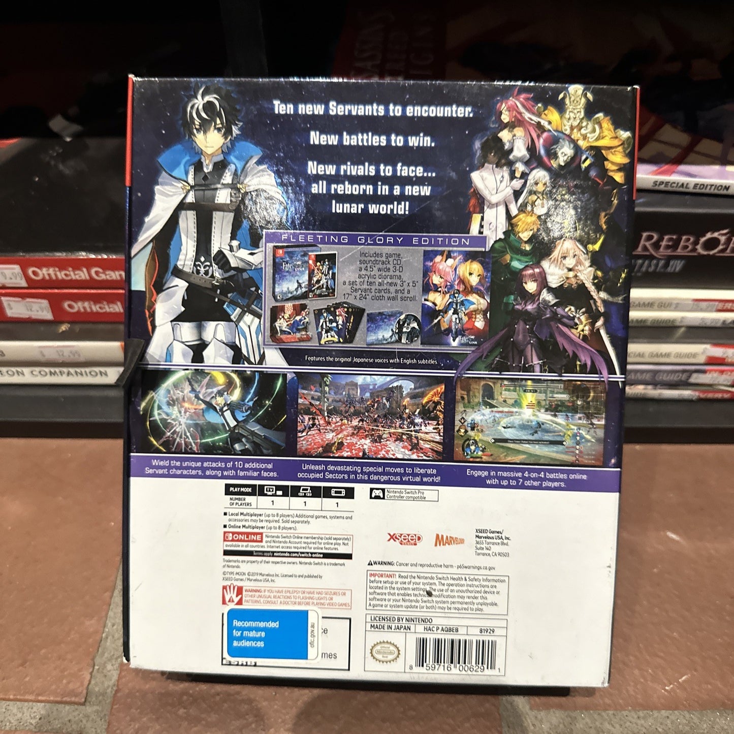 Fate/Extella Link - Fleeting Glory Limited Edition • Nintendo Switch (2018)