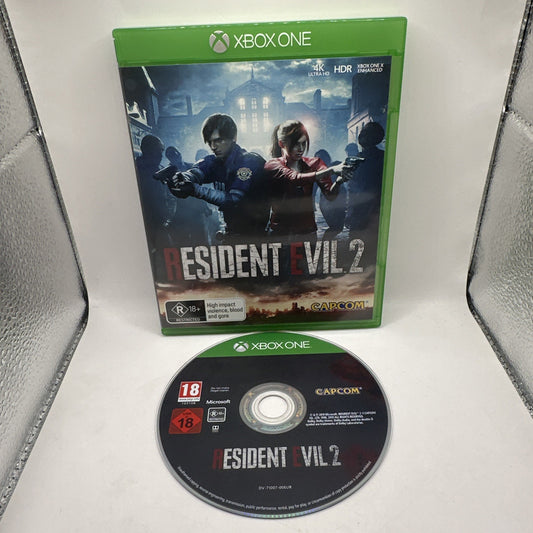 Resident Evil 2 • Xbox One Game (2019) PAL AUS • Capcom • Survival Horror