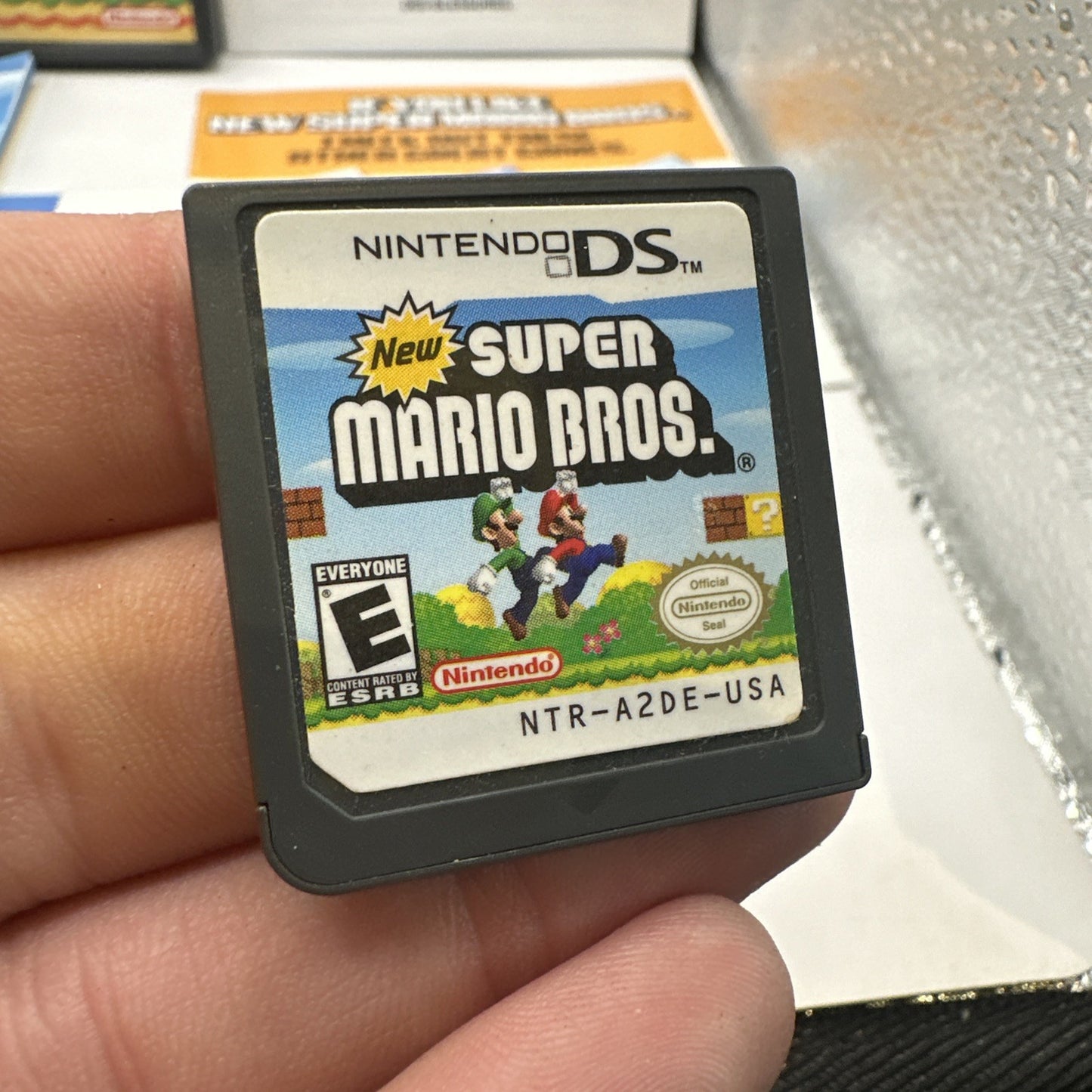 New Super Mario Bros. • Nintendo DS Game + Manual (2006) Complete • Region Free
