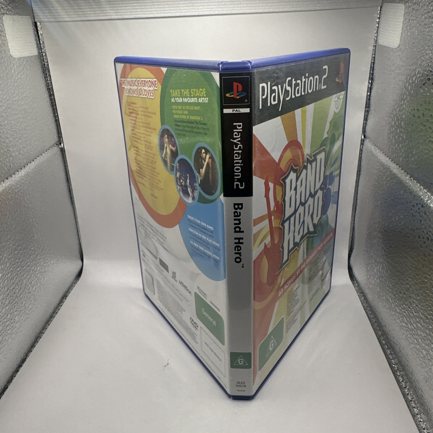 Band Hero • PlayStation 2 PS2 Game + Manual (2009) PAL AUS • Complete No Guitar