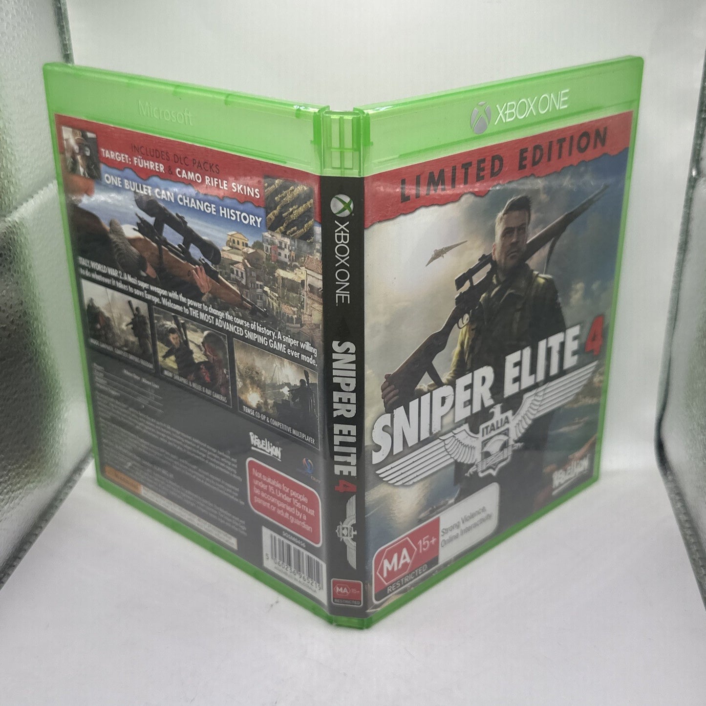 Sniper Elite 4 - Limited Edition • Xbox One Game (2017) PAL AUS