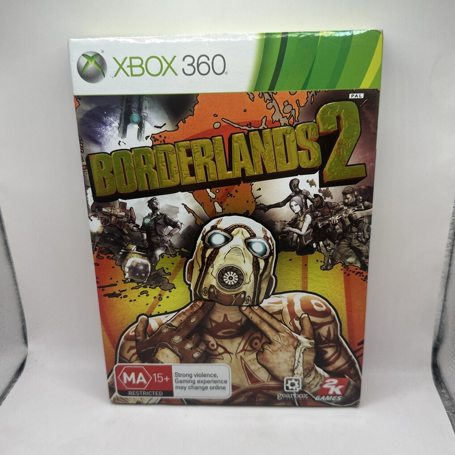 Borderlands 2 • Xbox 360 Game (2012) PAL AUS • Complete With Slip Cover & Manual