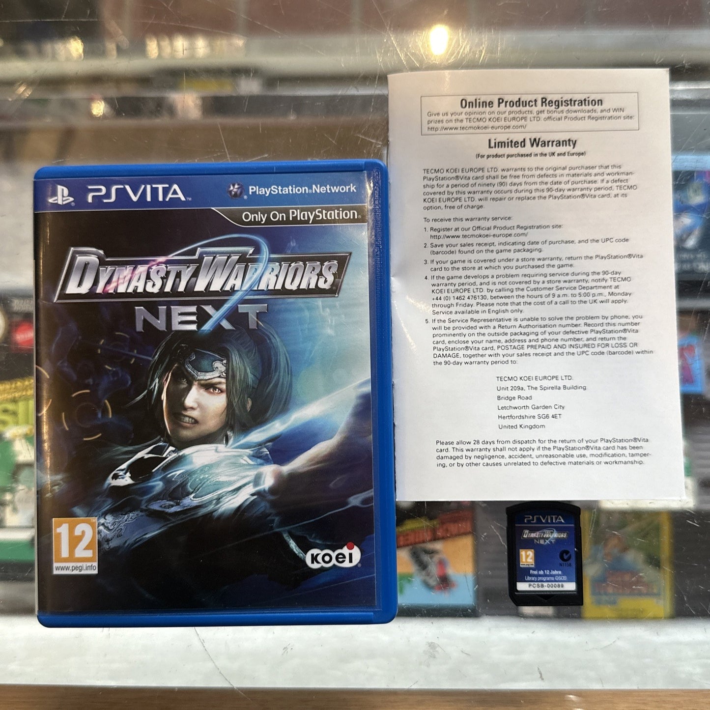 Dynasty Warriors Next • Sony PlayStation Vita / PS Vita Game (2012) PAL • Koei