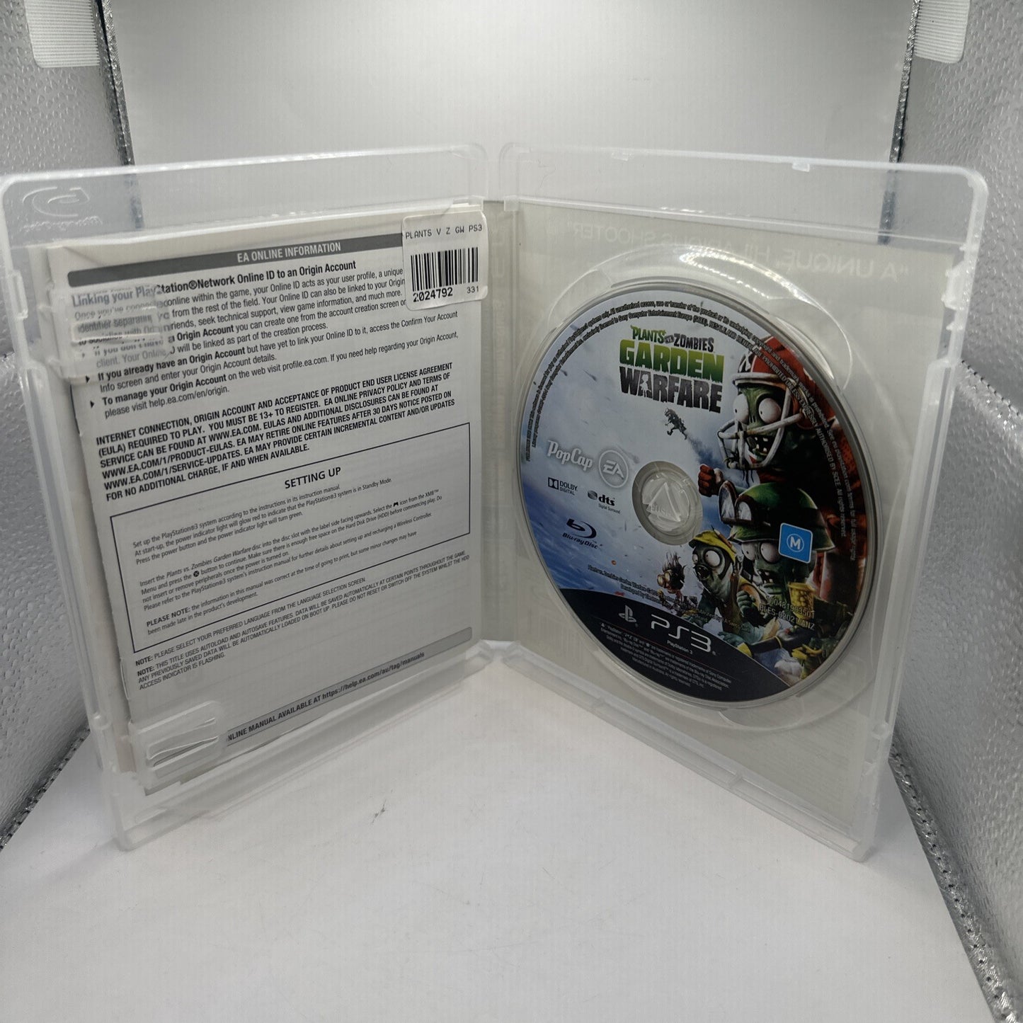 Plants vs Zombies: Garden Warfare • PlayStation 3 PS3 Game (2014) AUS