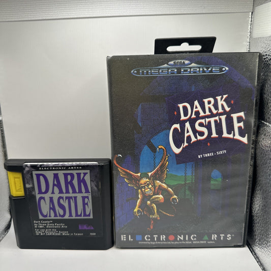 Dark Castle • Sega Mega Drive Game In Box Boxed • Tested/Working • EA