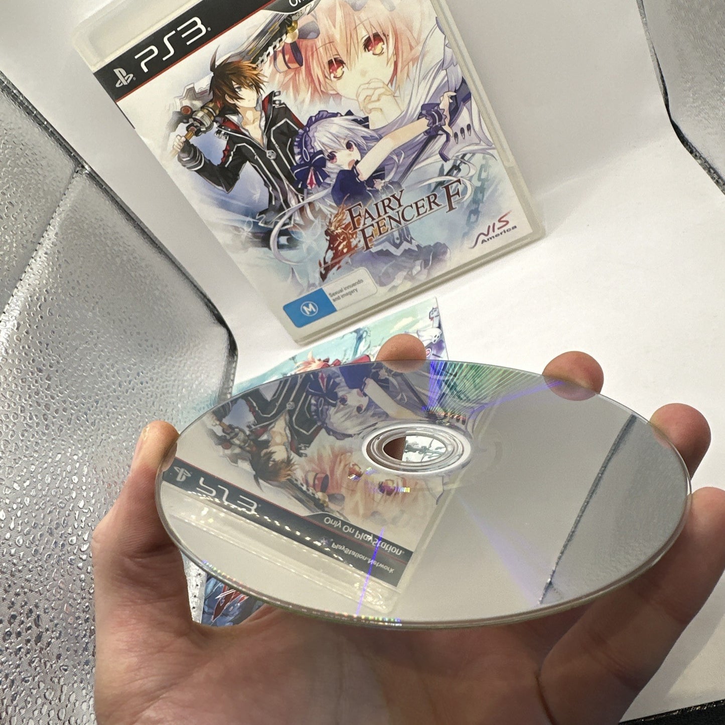 Fairy Fencer F • Playstation 3 PS3 Game + Manual (2014) Australian • NIS JRPG