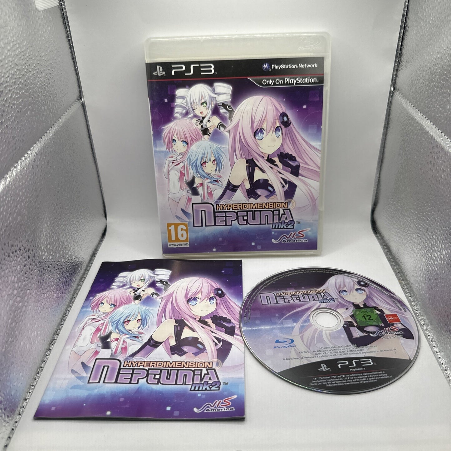 Hyperdimension Neptunia MK2 • Playstation 3 PS3 Game + Manual (2012) NIS America