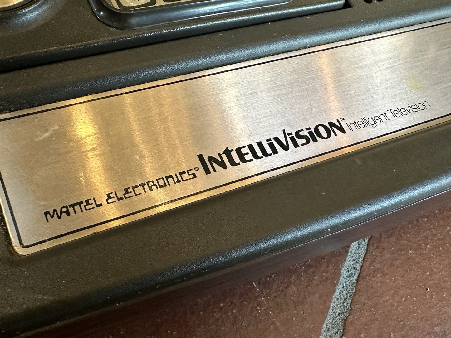 Mattel Intellivision Console + 2 Games + Cords • 100% Tested & Working (1979)