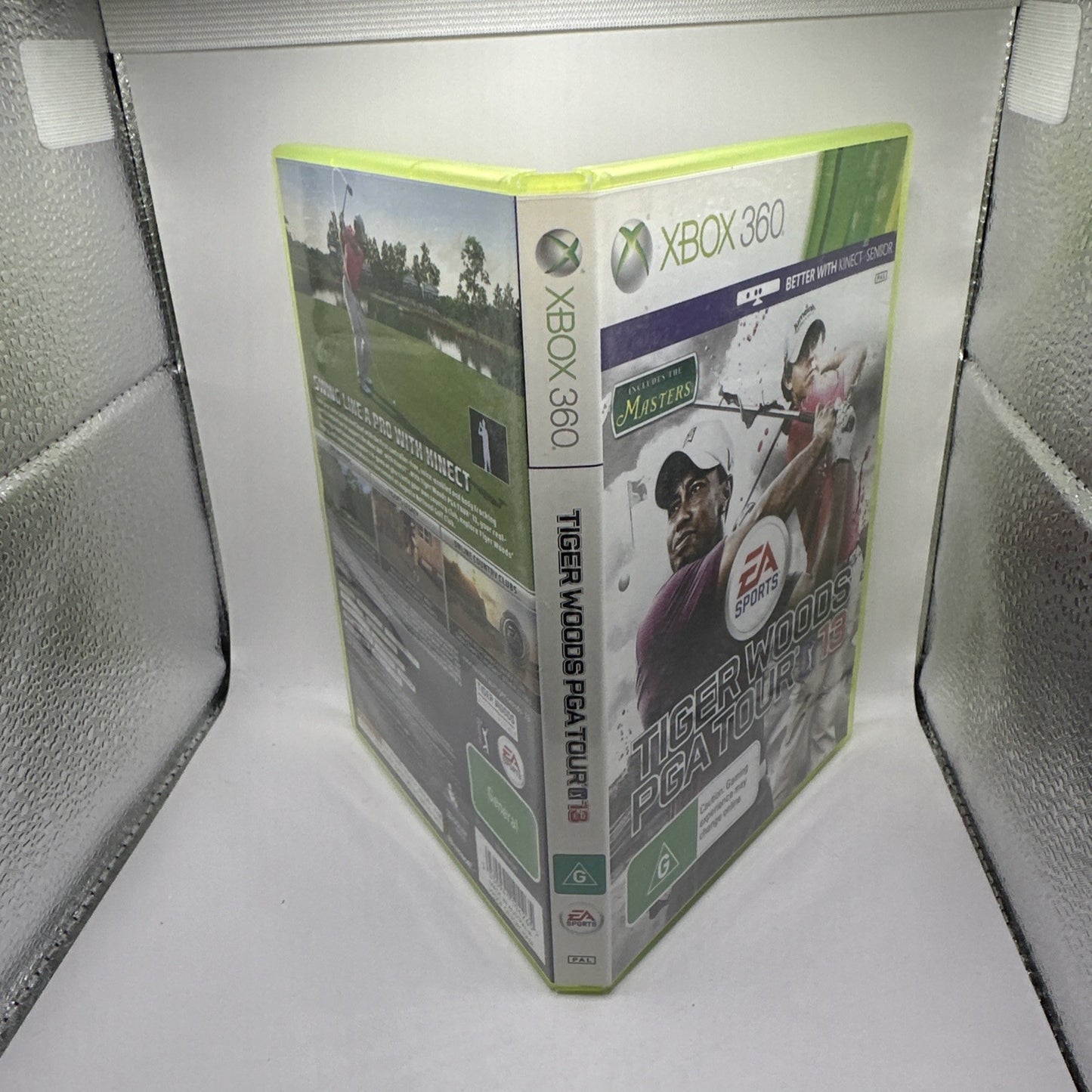Tiger Woods PGA Tour 13 • Xbox 360 Game (2012) Complete CIB • 2013 Golf Masters