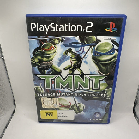TMNT Teenage Mutant Ninja Turtles • PlayStation 2 PS2 Game (2007) PAL AUS