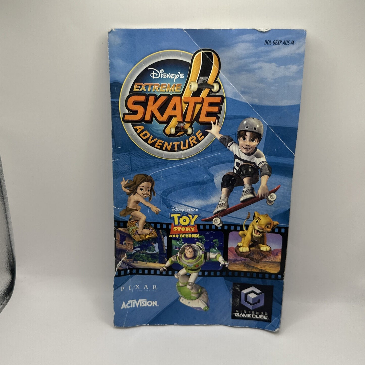 Disney’s Extreme Skate Adventure • Nintendo GameCube Game + Manual (2003) PAL