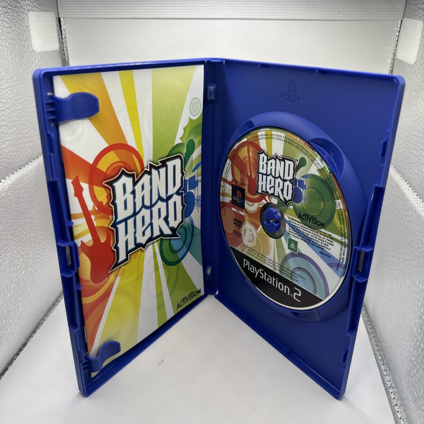 Band Hero • PlayStation 2 PS2 Game + Manual (2009) PAL AUS • Complete No Guitar