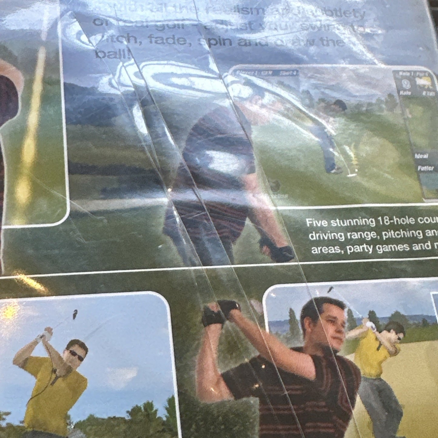 Gametrak: Real World Golf • Sony PlayStation 2 PS2 Game (2005) PAL • Golfing