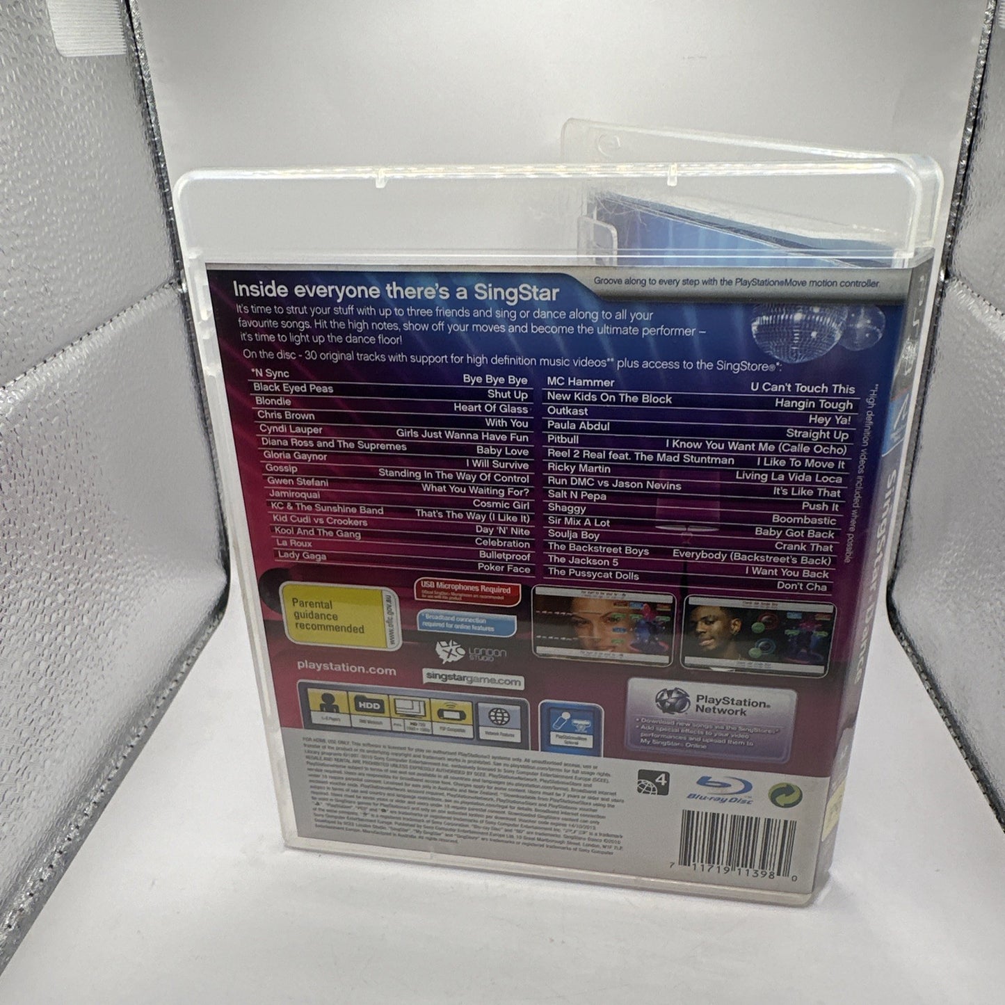 Singstar Dance • Playstation 3 PS3 Game + Manual (2010) Singing Karaoke Complete