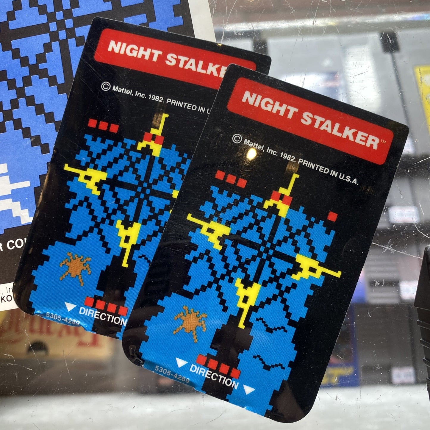 Night Stalker Intellivision Game In Box (1982) Complete Boxed W/ Overlays