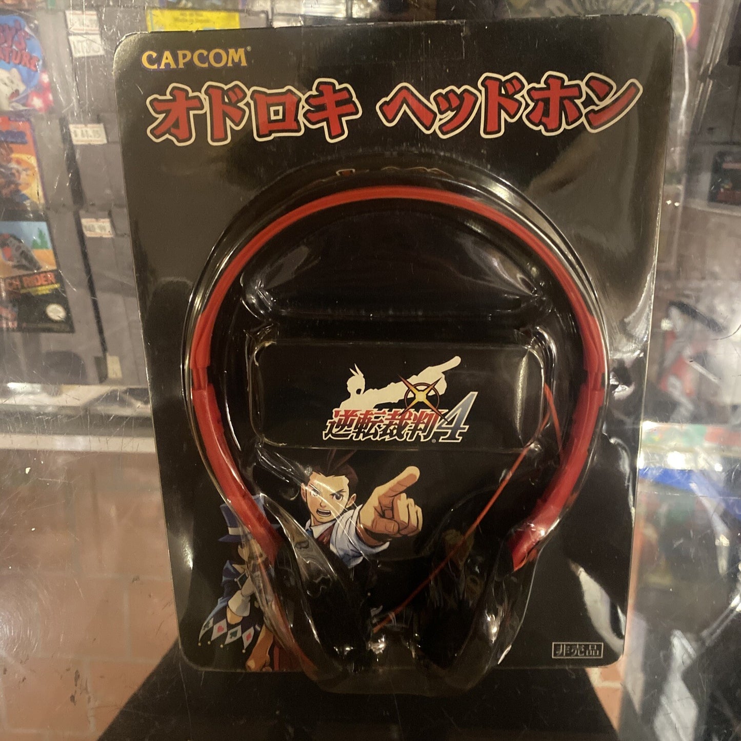 Phoenix Wright: Ace Attorney 4 Odroki Headphones Japan Import Capcom Promo RARE!