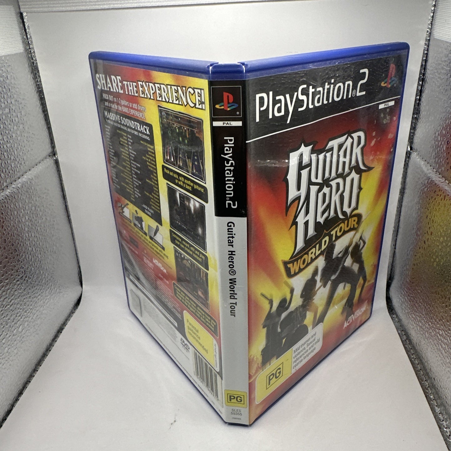 Guitar Hero World Tour • PlayStation 2 PS2 Game + Manual (2008) PAL AUS Complete