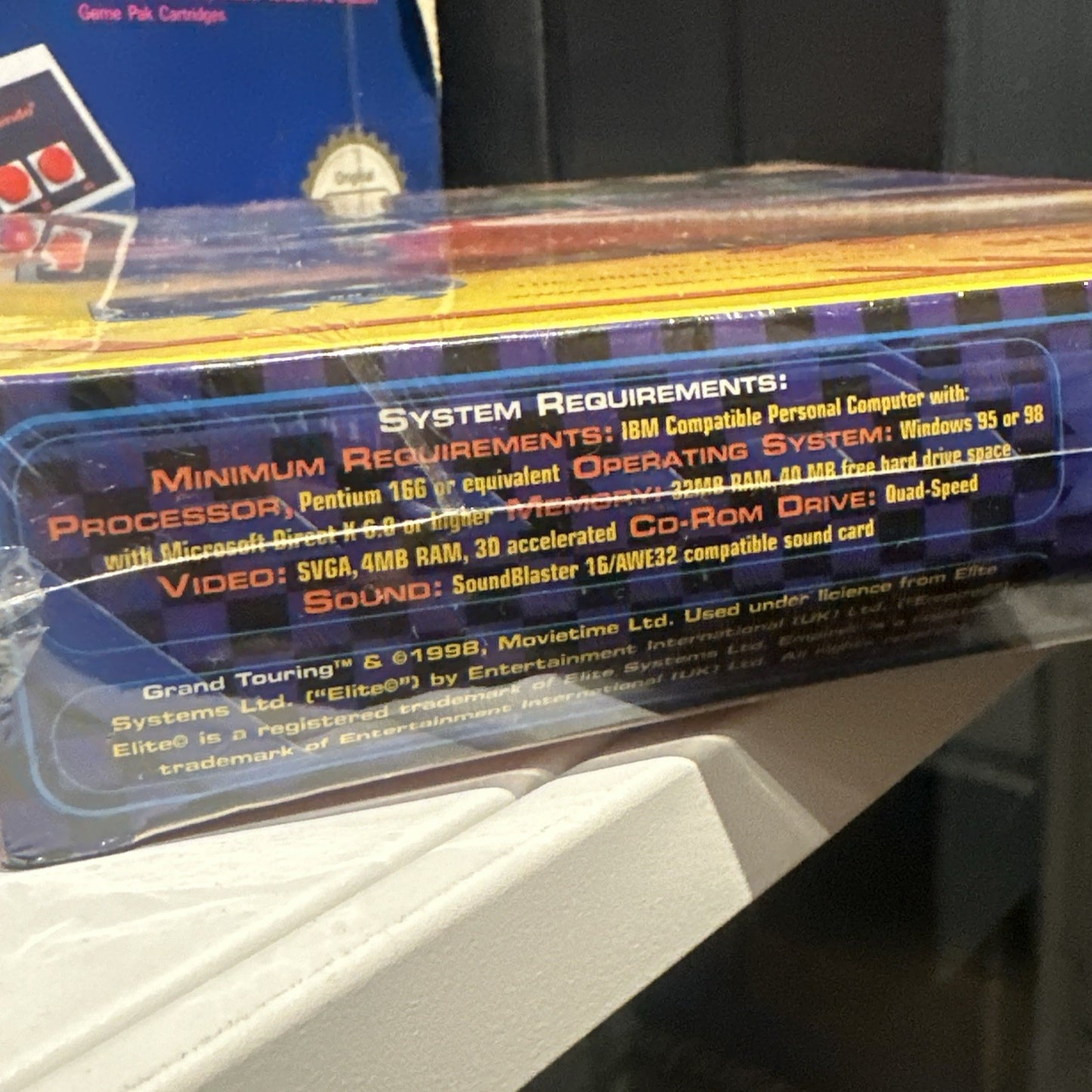 Grand Touring • Big Box PC Game SEALED/BRAND NEW (1998) Windows 95/98 Car Racing