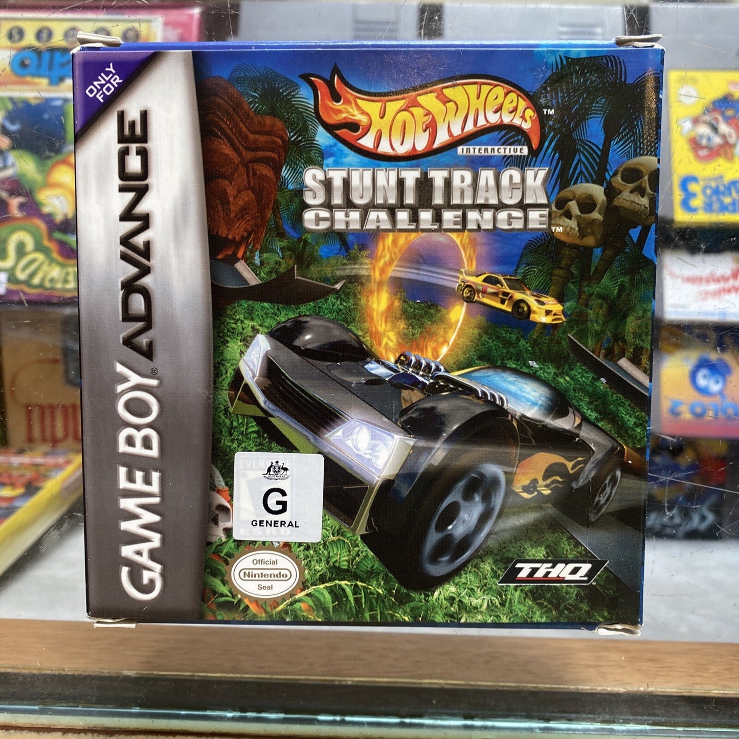 Hot Wheels Stunt Track Challenge Gameboy Advance (2004) Car Racing Game Boy GBA