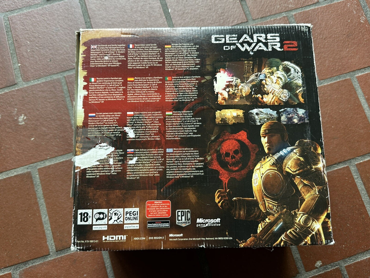 Xbox 360 Console Gears of War 2 Bundle Pack Set PAL **RARE!!**  Boxed • Tested