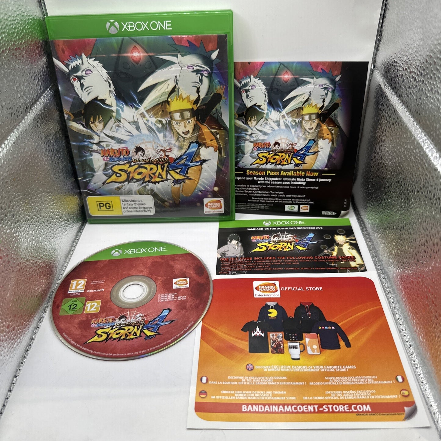 Naruto Shippuden: Ultimate Ninja Storm 4 • Xbox One Game (2016) AUS Complete CIB